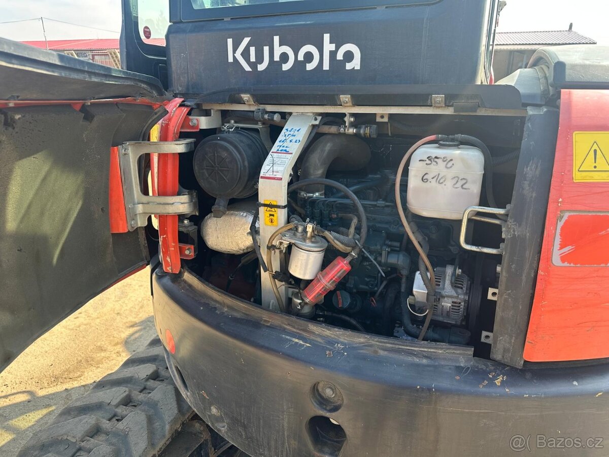 Pásový bagr KUBOTA U48-4 - doprava v ceně po celé ČR - 8