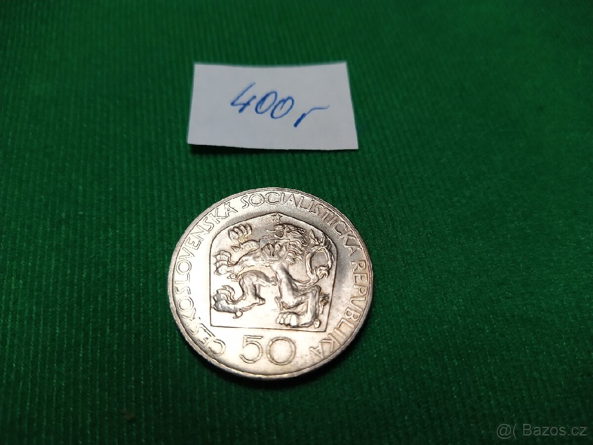 Stříbrné pamětní mince Československa 1957-1970 - 8