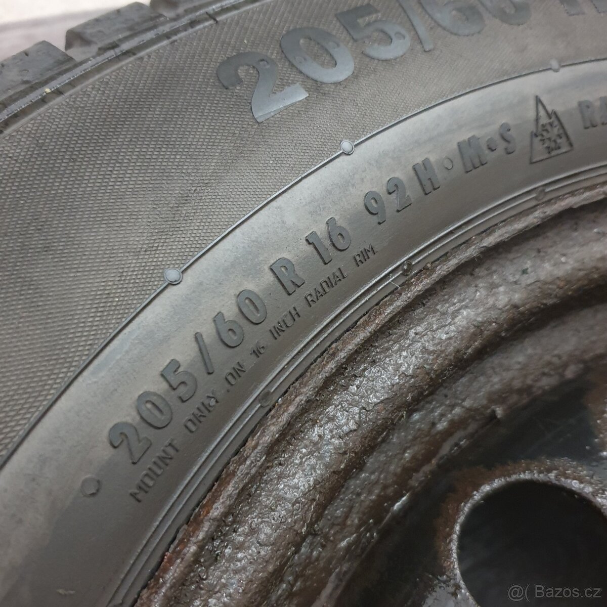 Sada zimních kol Opel 205/60 R16 č. AK59 - 8