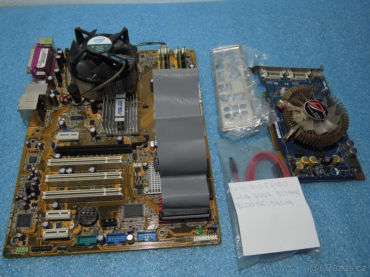 Kompletní Set pro stavbu PC Intel MSI Gigabyte Asus 4GB DDR2 - 8