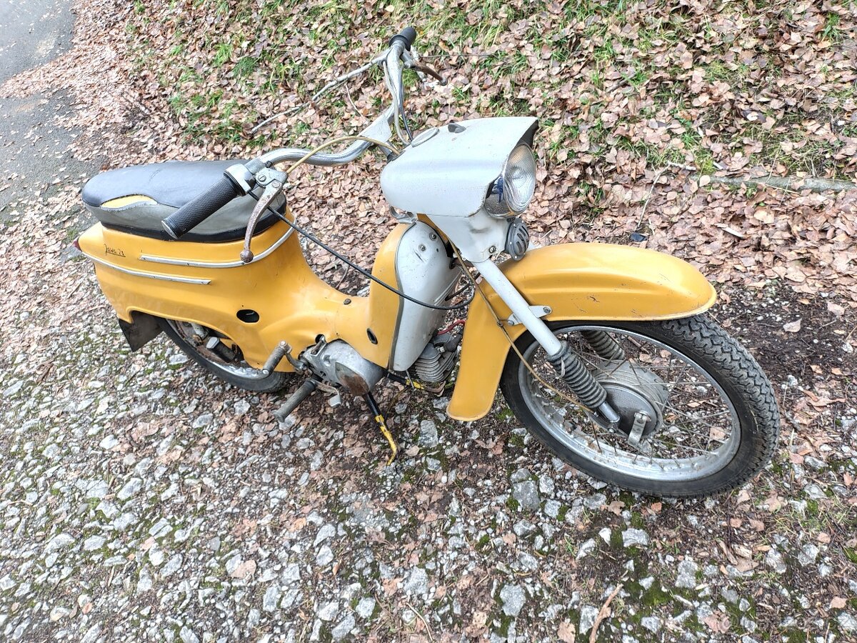 Jawa 50/21 pionýr s platným TP a SPZ - 8