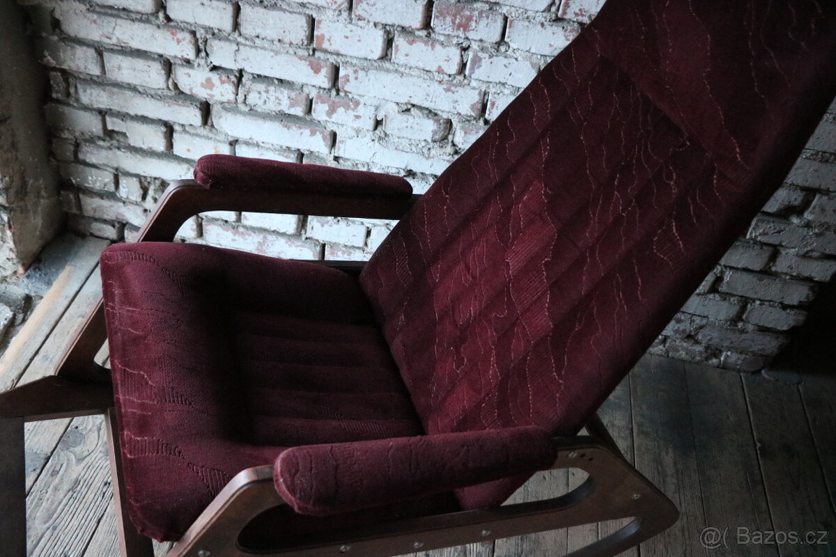 Houpací křeslo / ÚLUV / retro - 8