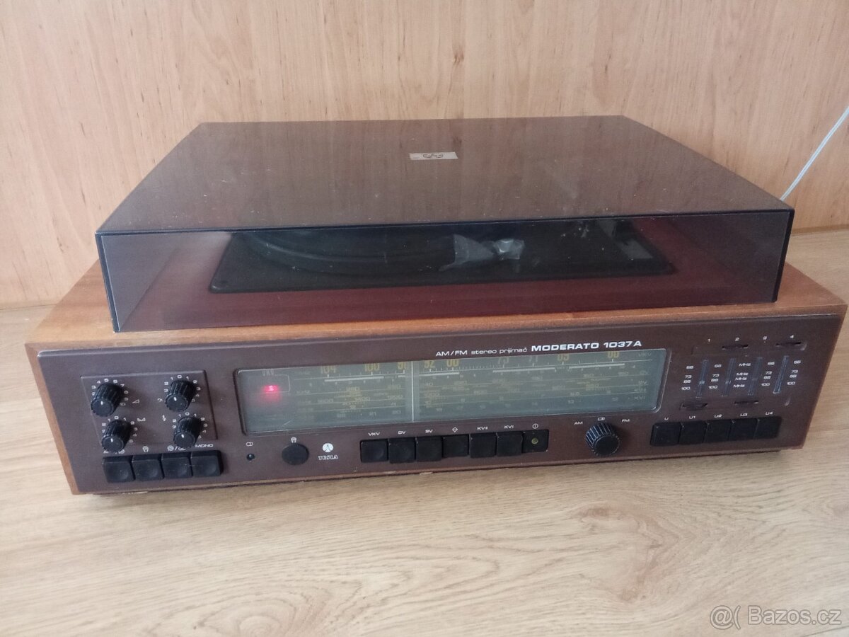 Stereo zesilovač TESLA Moderato 1037 A - 8