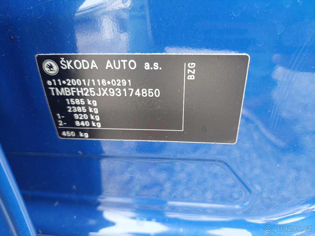 Škoda Fabia 1.2 kombi , KLIMA, 51Kw - 8