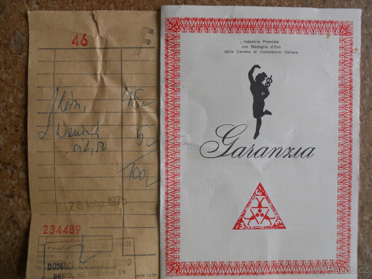 Retro moka konvička, nepoužitá, obal, návod, účtenka - 8