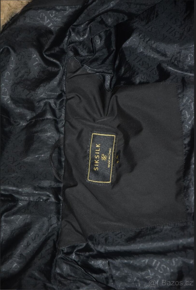 SIKSILK Expedition Parka - černá bunda vel.S, super stav - 8
