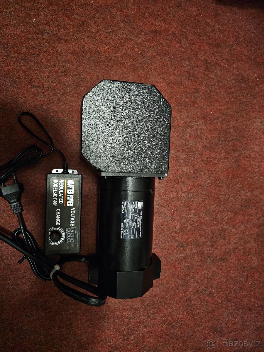 Motorek na gril na 220V s Trafem s Regulací 1-60 Otáček - 8