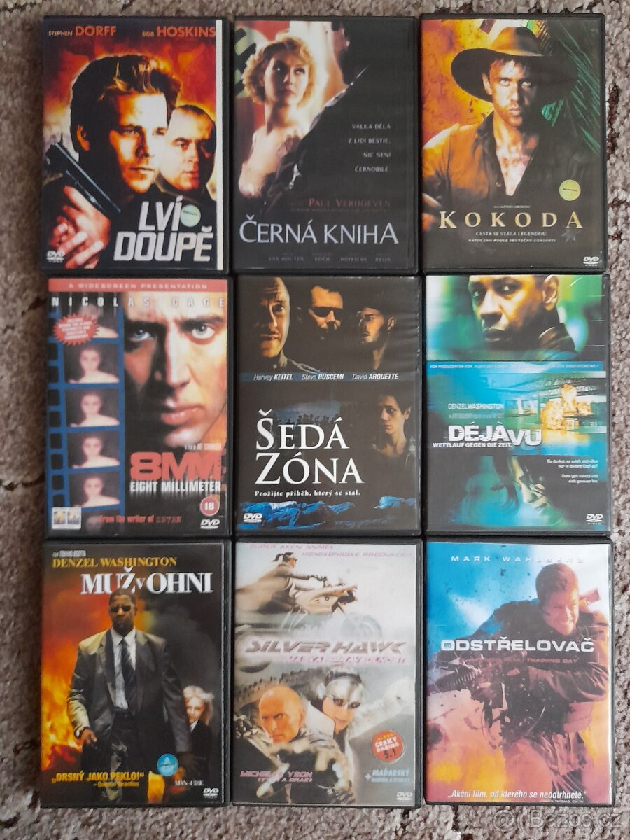 DVD filmy 1. - 8