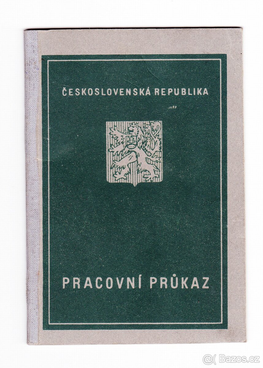 Staré československé dokumenty - 8