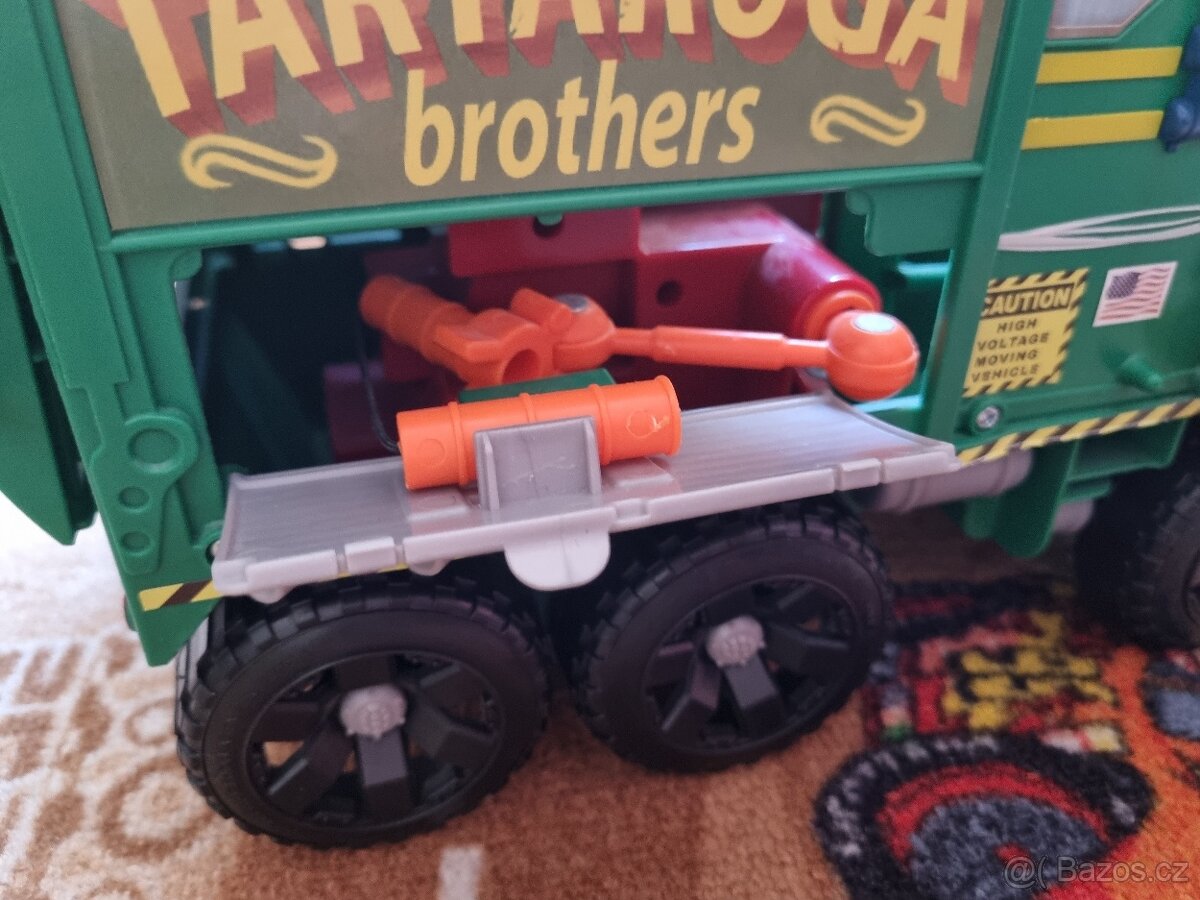 Velké auto želvy ninja včetně fogurek - 8