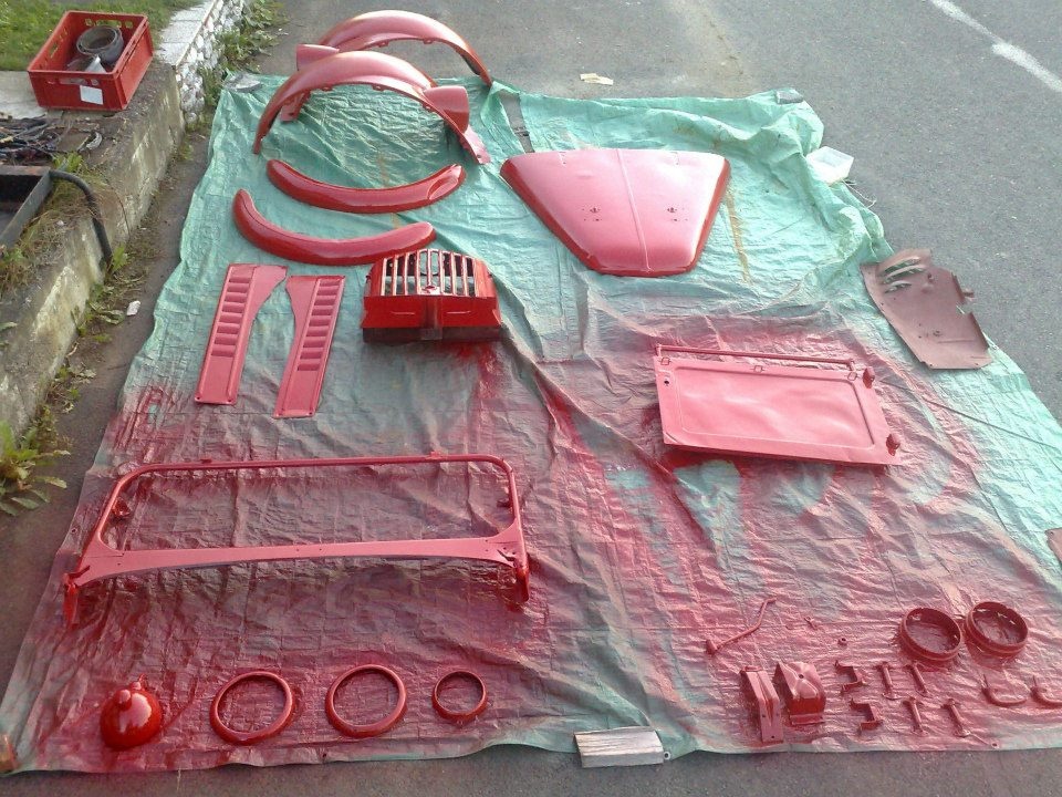 Hasičská souprava GAZ 69 M + ZV-6 + PS-2/3 + vybavení - 8