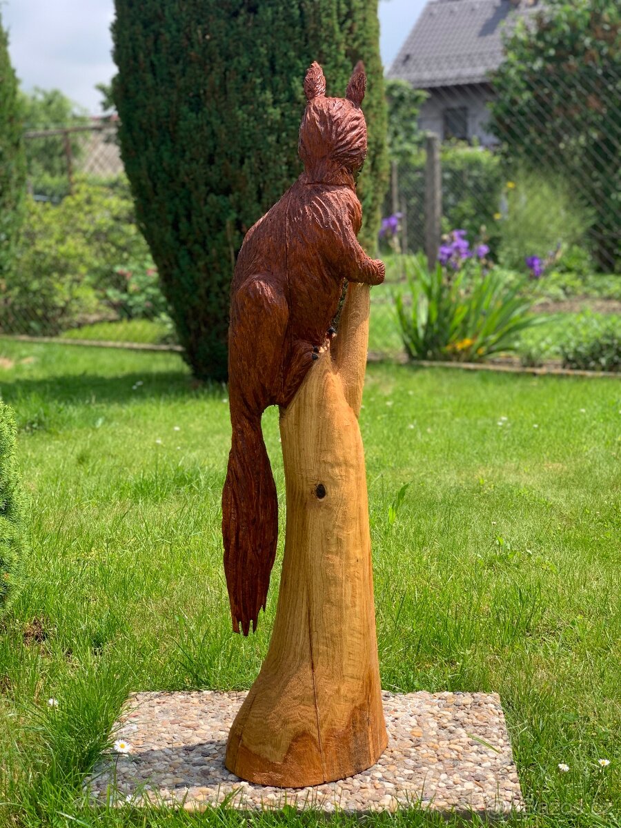 Dřevěná socha - 8