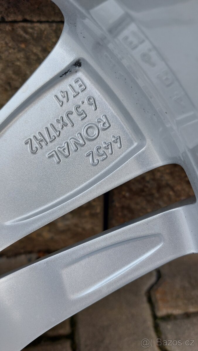 Alu kola 5x112 r1 originál Škoda Superb - 8