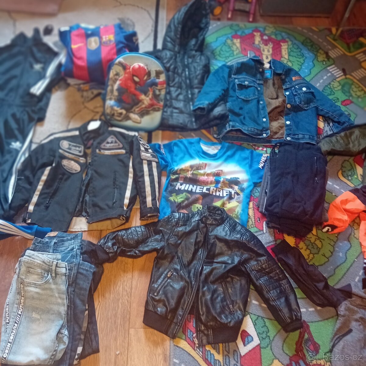 Prodám velké množství oblečení 116-134 - 8