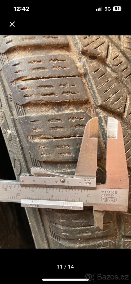 205/55/16” Semperit zimni - 8