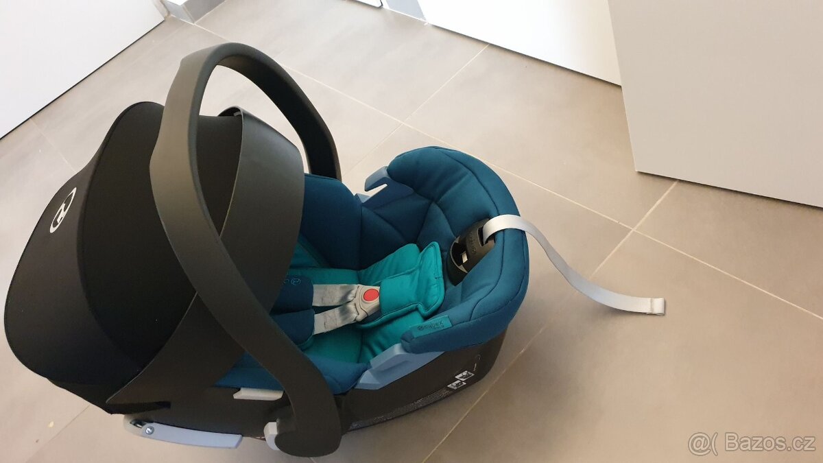 1x Cybex Aton 5 gold line - River Blue 2020 - 8