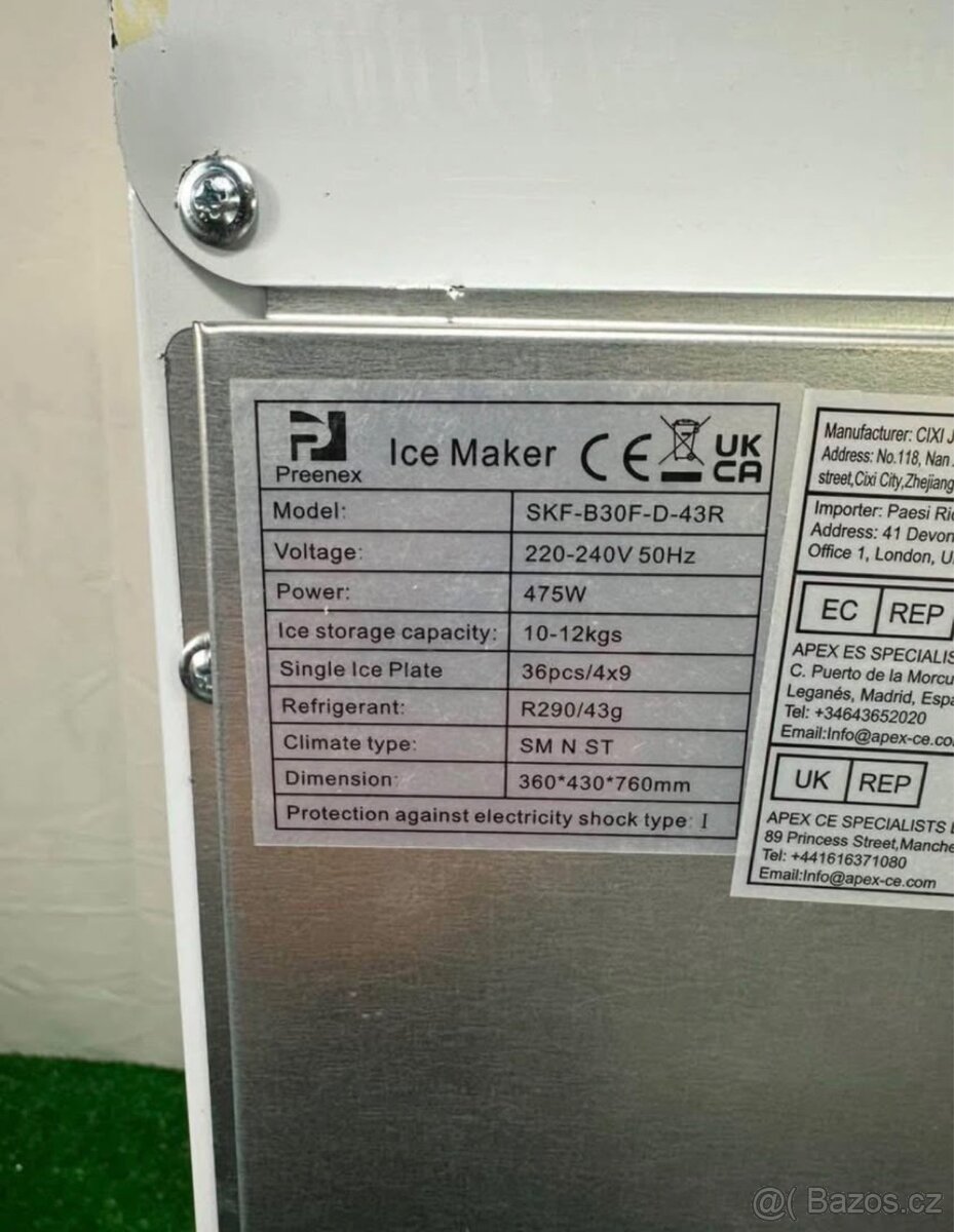 Nový výrobník ledu 73kg/24 hod. - 8