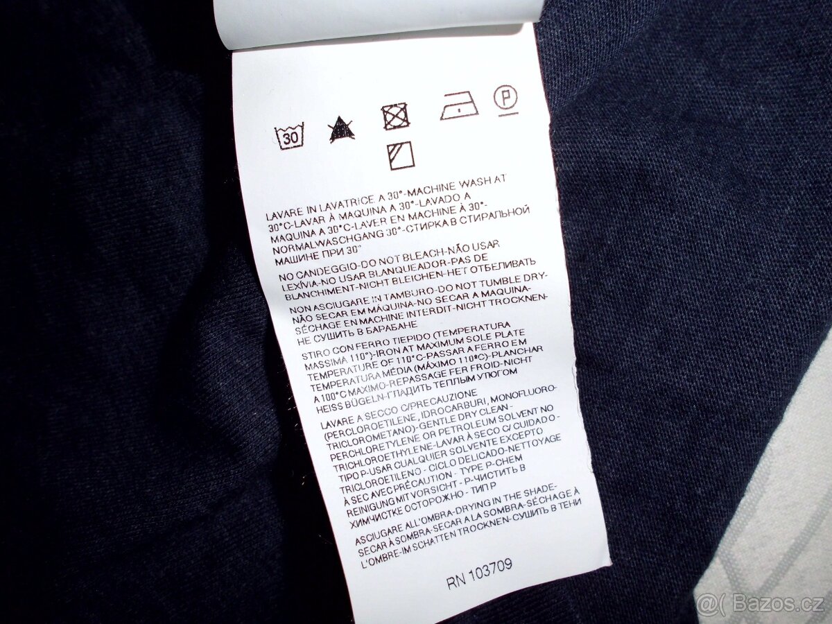 Armani Jeans pánske slim polo tričko M - 8