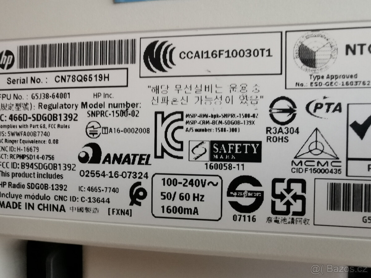 NEPOUŽITÁ HP OfficeJetPro 7740 - 8