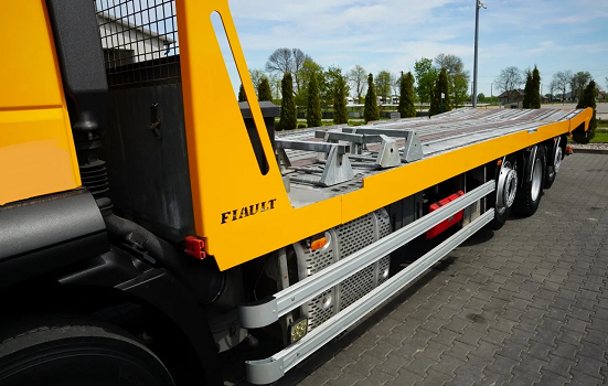 IVECO AD320S42 8x2 - plošina na přepravu vozidel a strojů - 8
