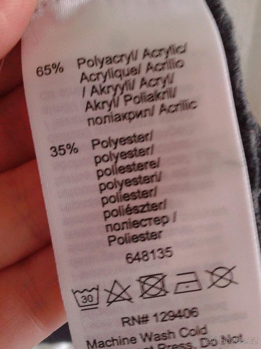 Teploučké pletené šaty 40/42 - 8