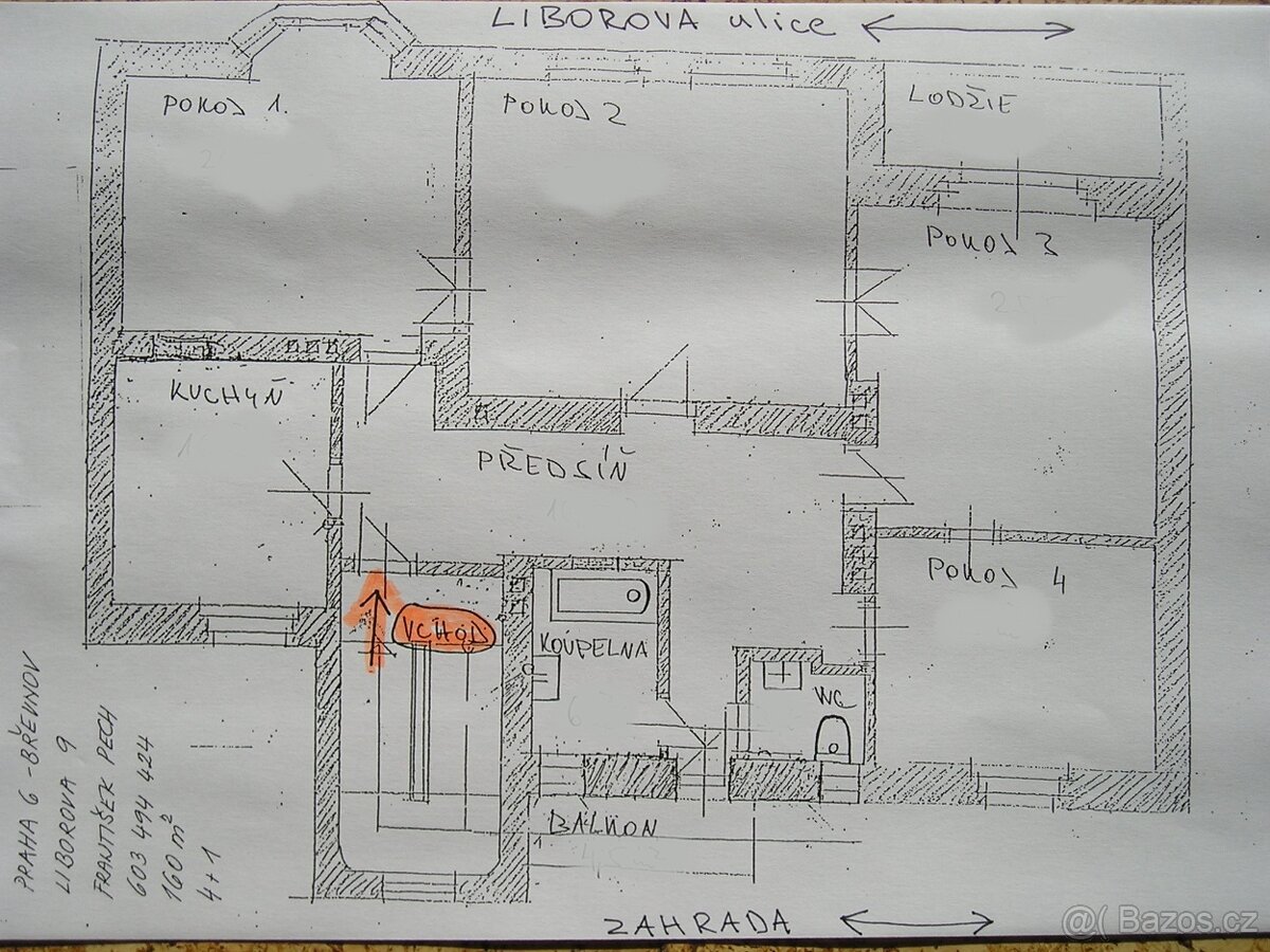 Pronajmu zařízený pokoj 25 m2 s balkónem - SPOLUBYDLENÍ - 8