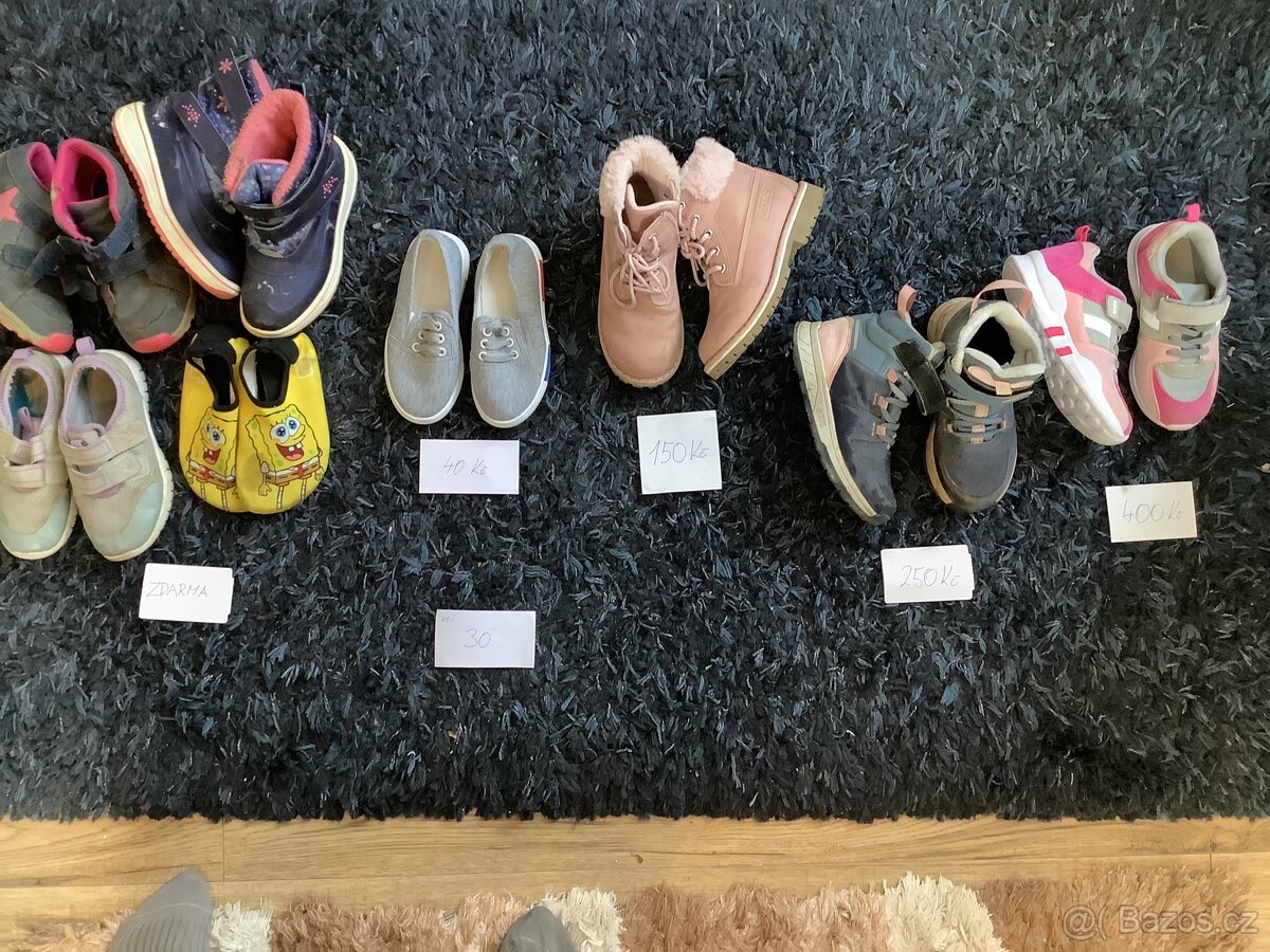 Dětské boty a papuče, gumáky - 8