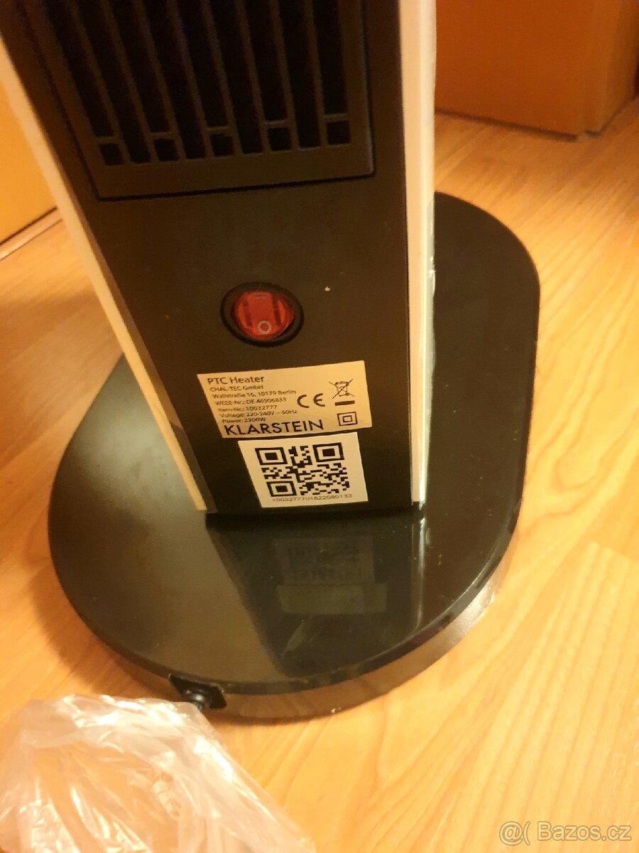 Horkovzdušný ventilátor Klarstein Hightower Heat Deluxe - 8