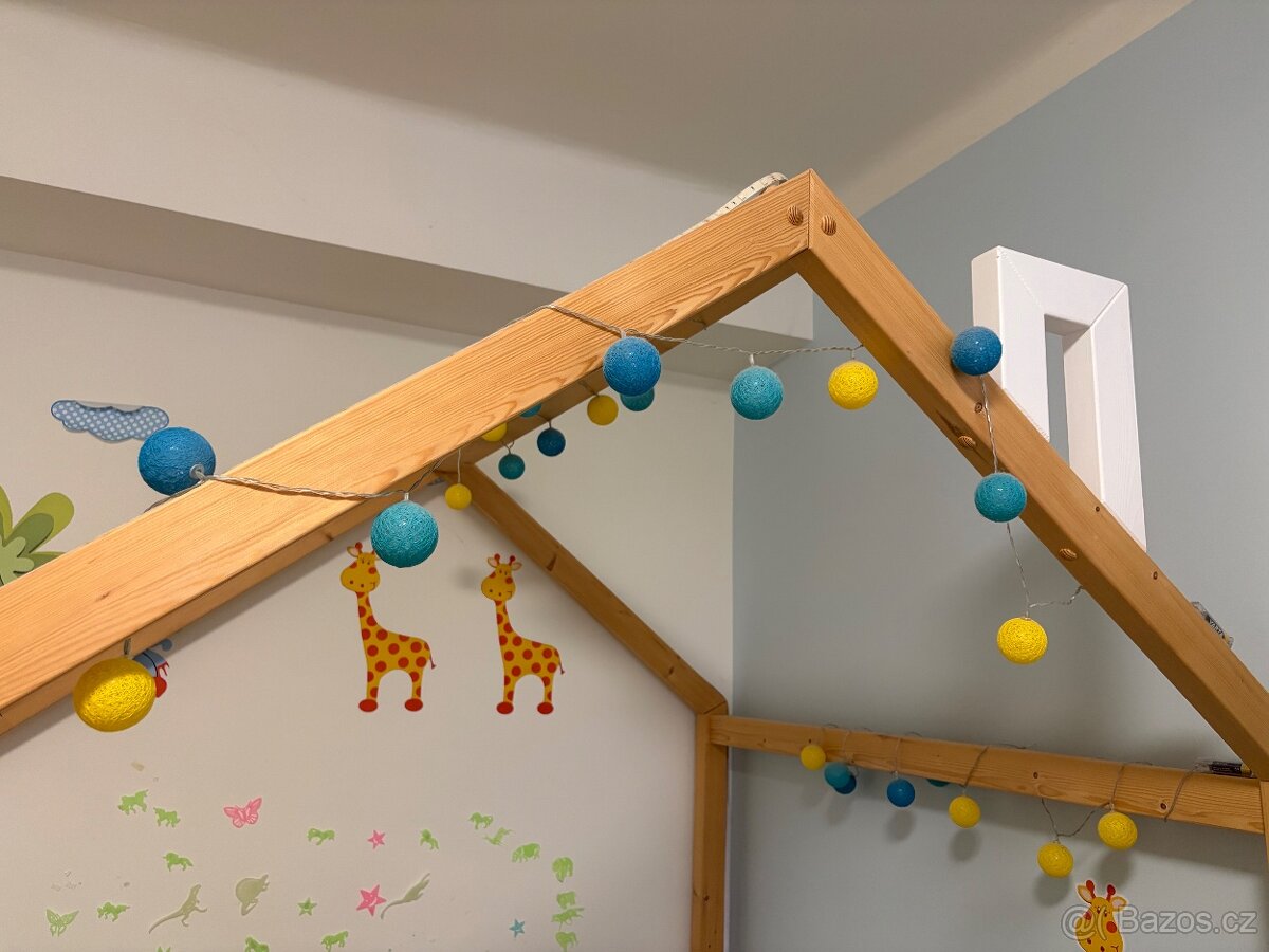 Domečková postel 140x200 - 8