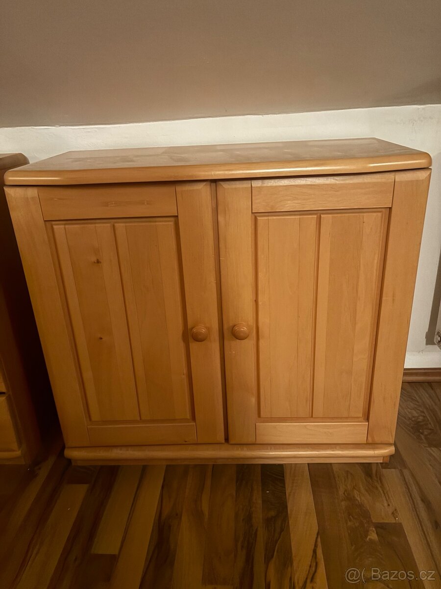 Sestava ložnice dřevo - 8