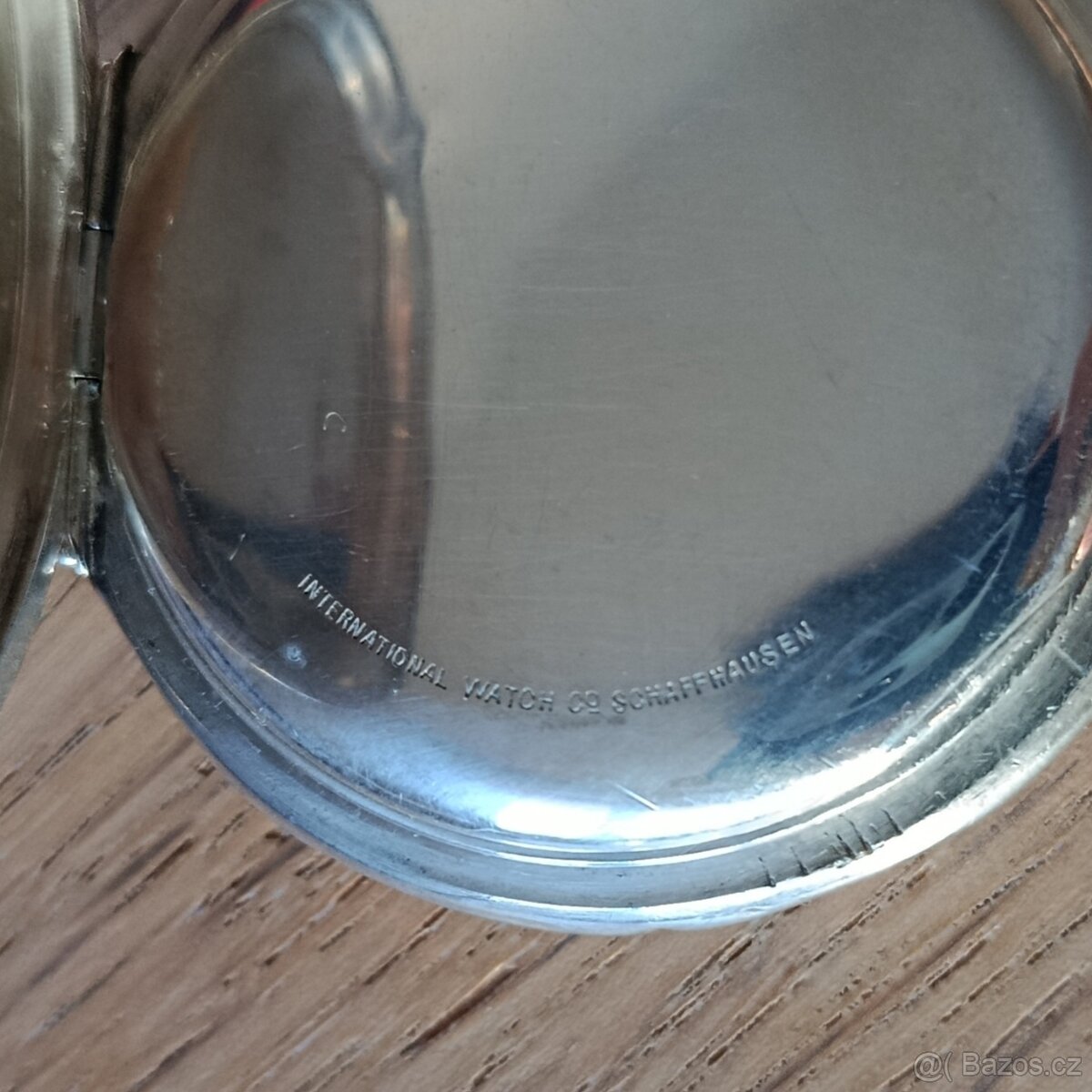 Stříbrné kapesní hodinky IWC SCHAFFHAUSEN - 8