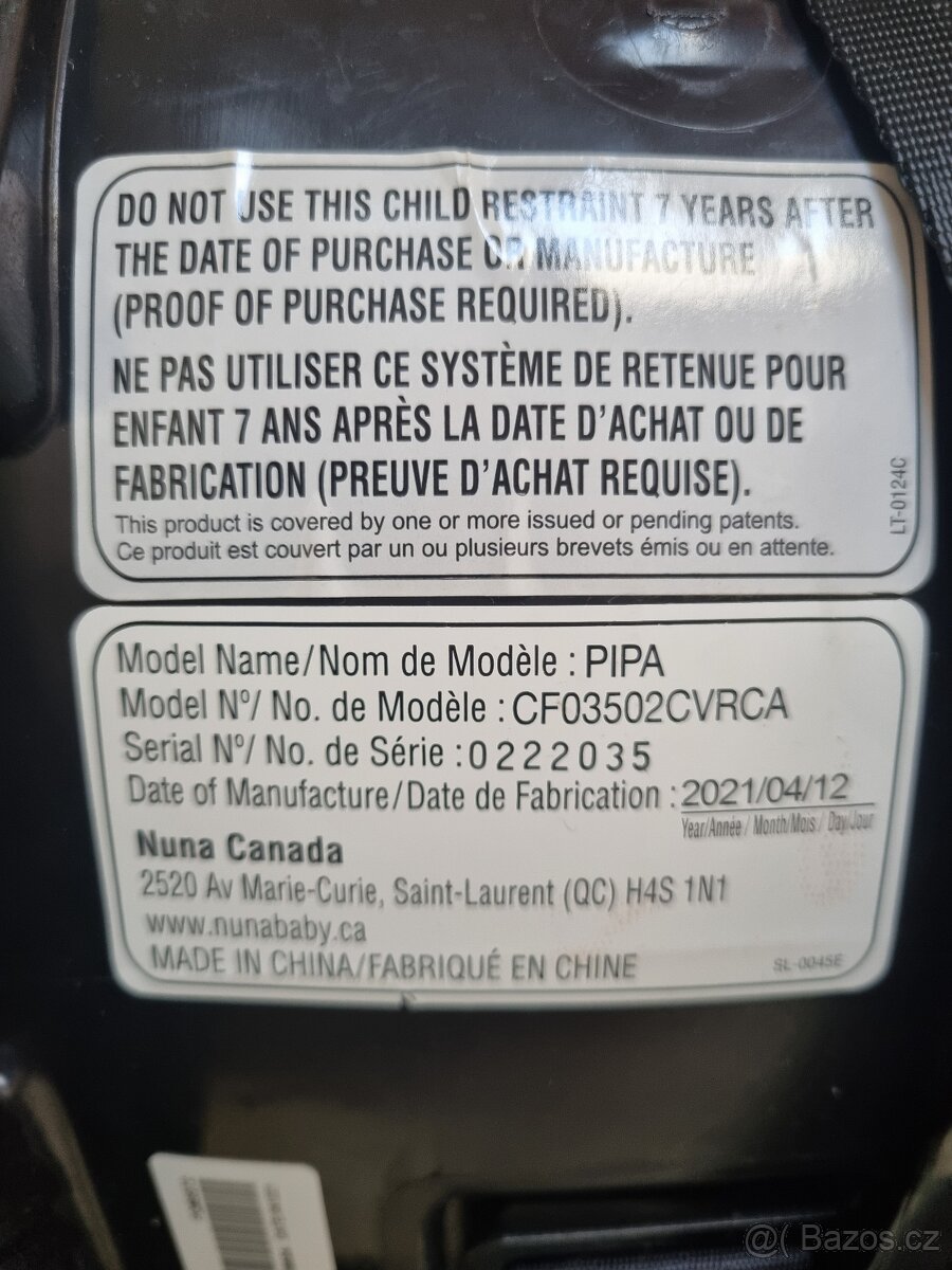 Autosedačka vajíčko Nuna - 8