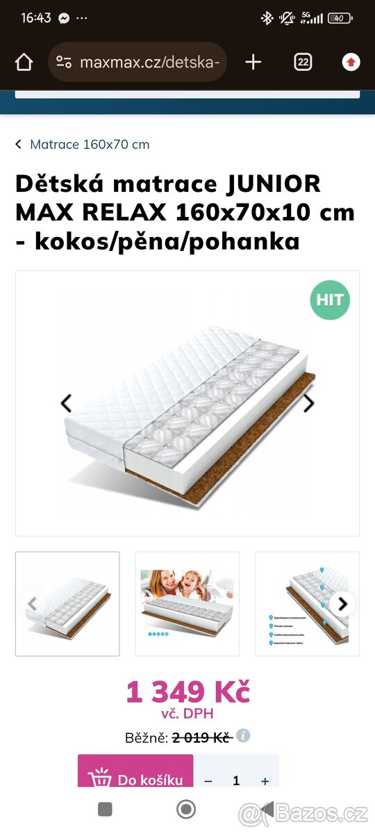 Dětská postel 160x70 - 8