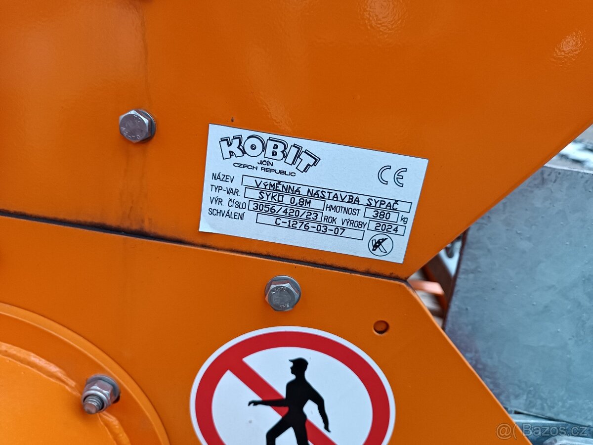 KOBIT Sypač - Nový SYKO 0,8 + centrála pro vlastní pohon - 8