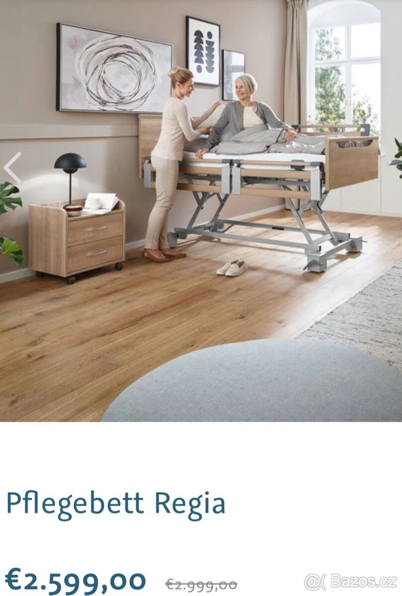 Zdravotní polohovací postel s matrací - 8