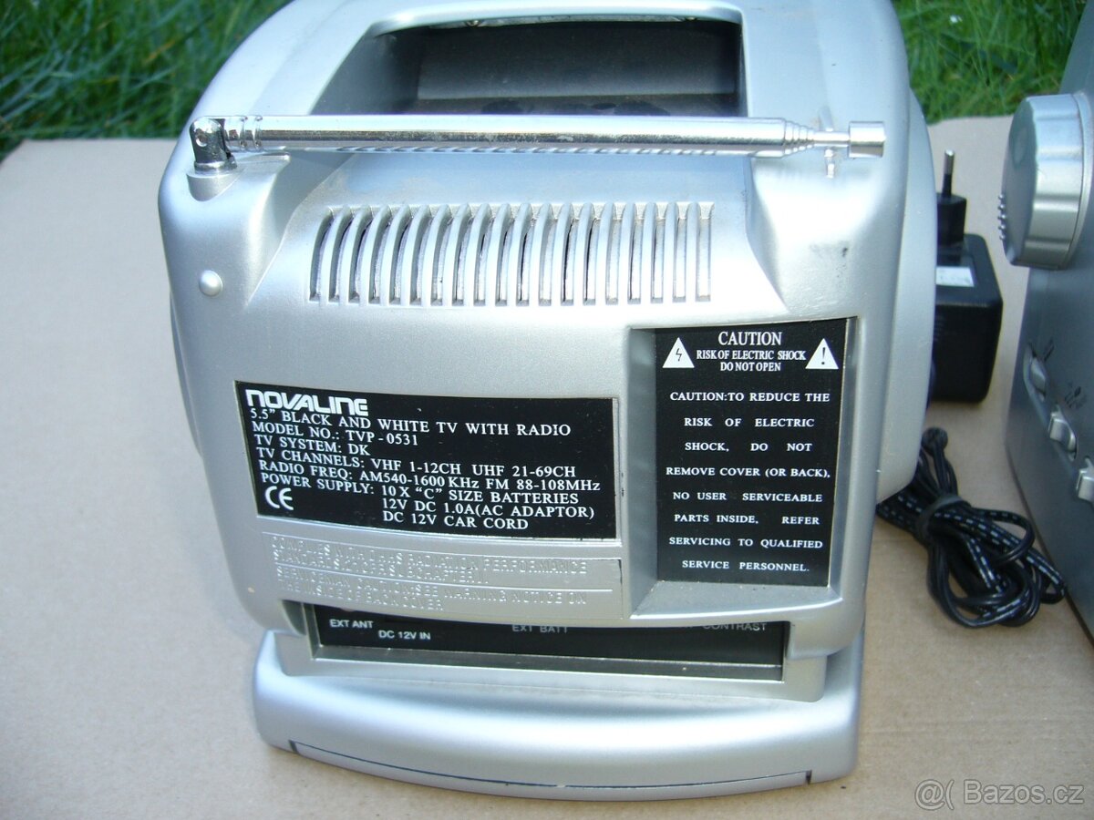 Mini TV s rádiem retro - 8