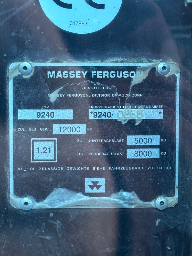 Massey Ferguson 9240 - 8