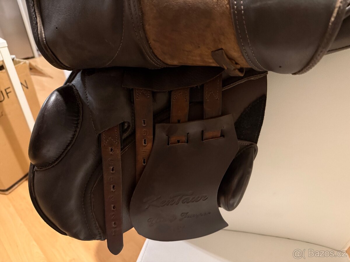 Skokové sedlo kentaur young junper 16/3 prodloužená bočnice - 8