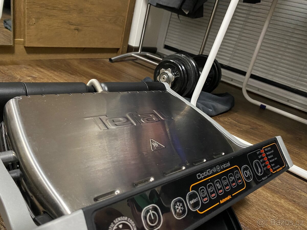 Gril Tefal OPTIGRILL GC706D34 černý/nerez - 8