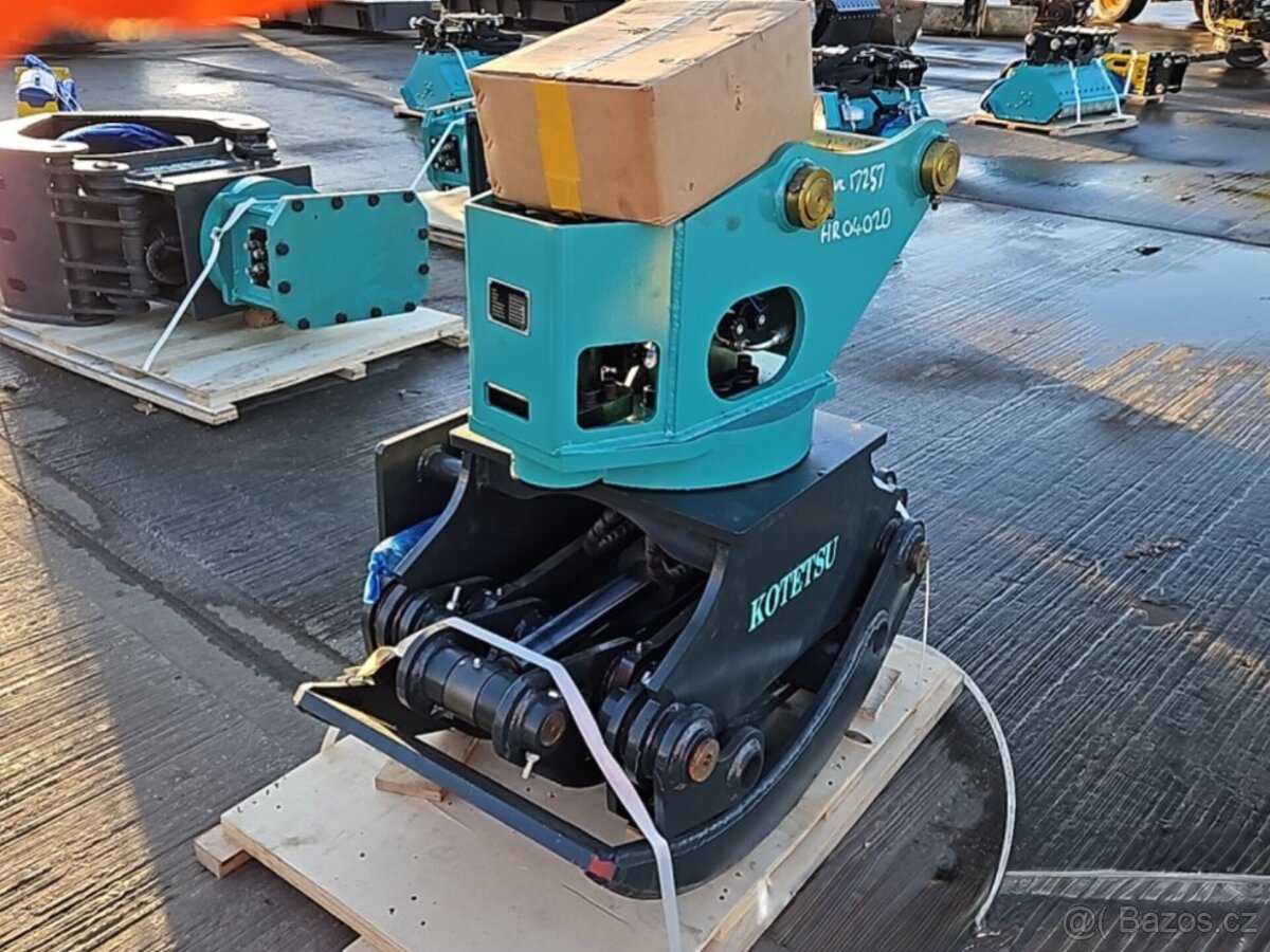 Drapák s rotátorem pro bagr 6-10t - 8