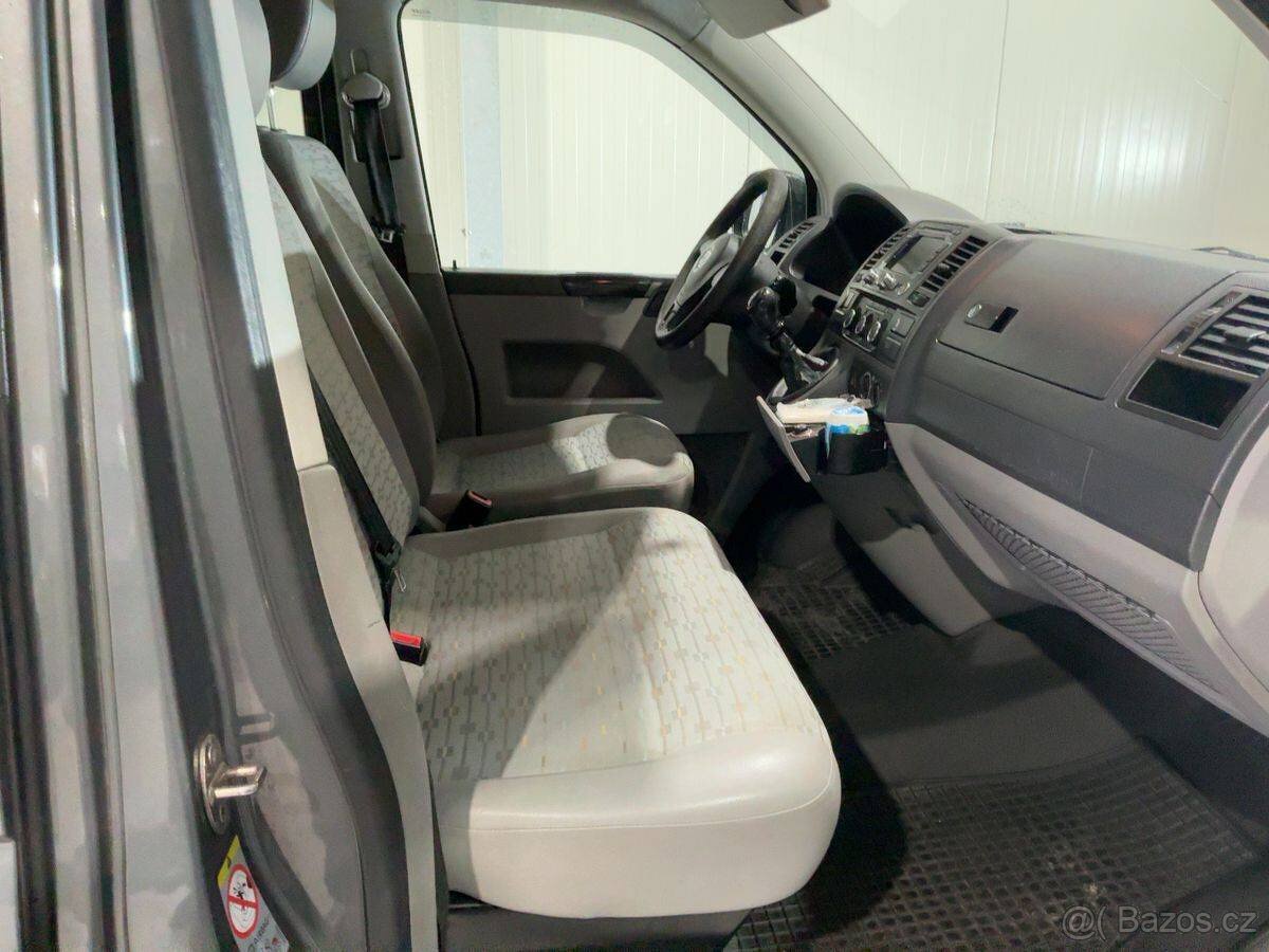VW T5 Transporter 2.0 TDI 103kW,LONG,9 míst,tažné,navi - 8