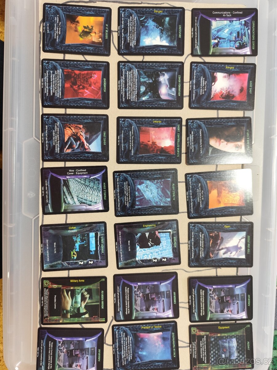 Karty Alien vs Predator, karetní hra, CCG - 8