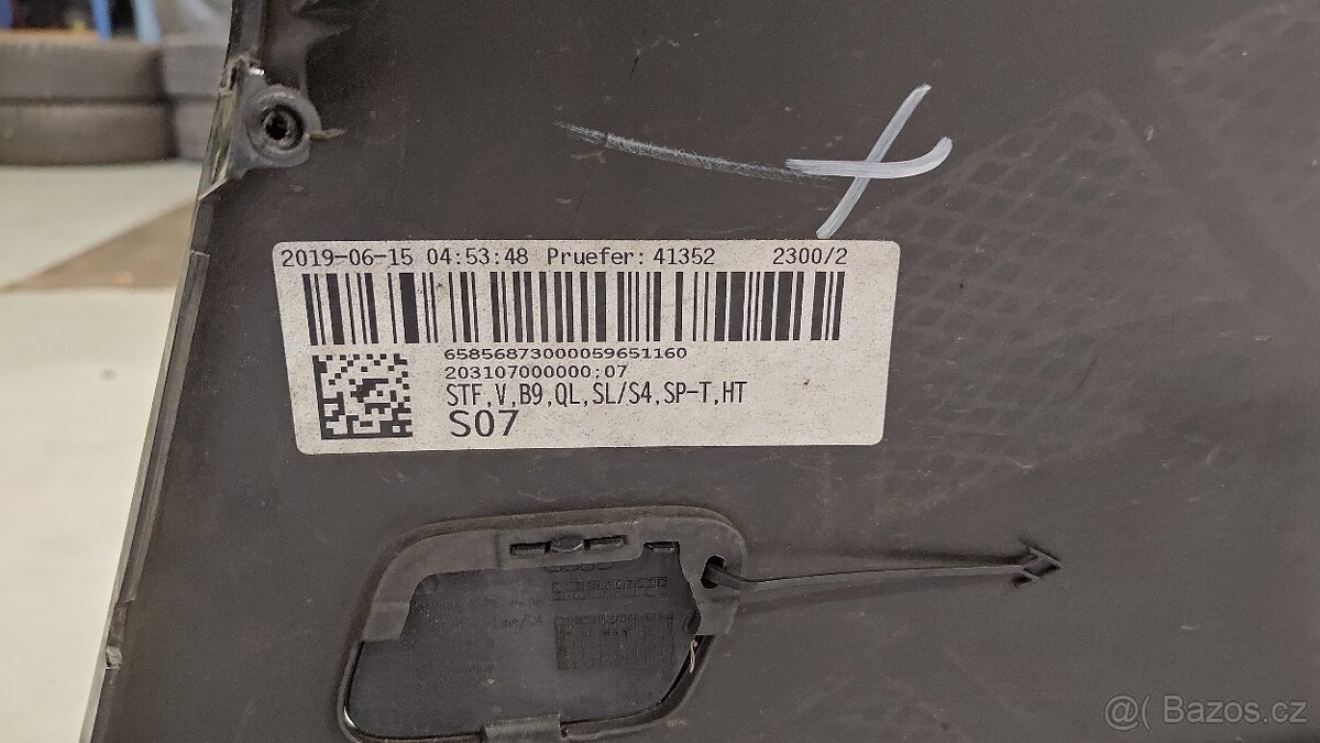 Přední nárazník Audi A4 B9 s line, S4 - 8