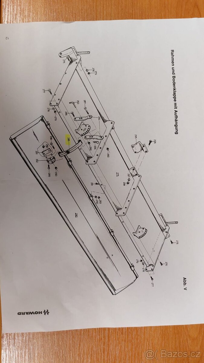 Prodám Rotavátor Značky Howard, pracovní záběr 3m - 8