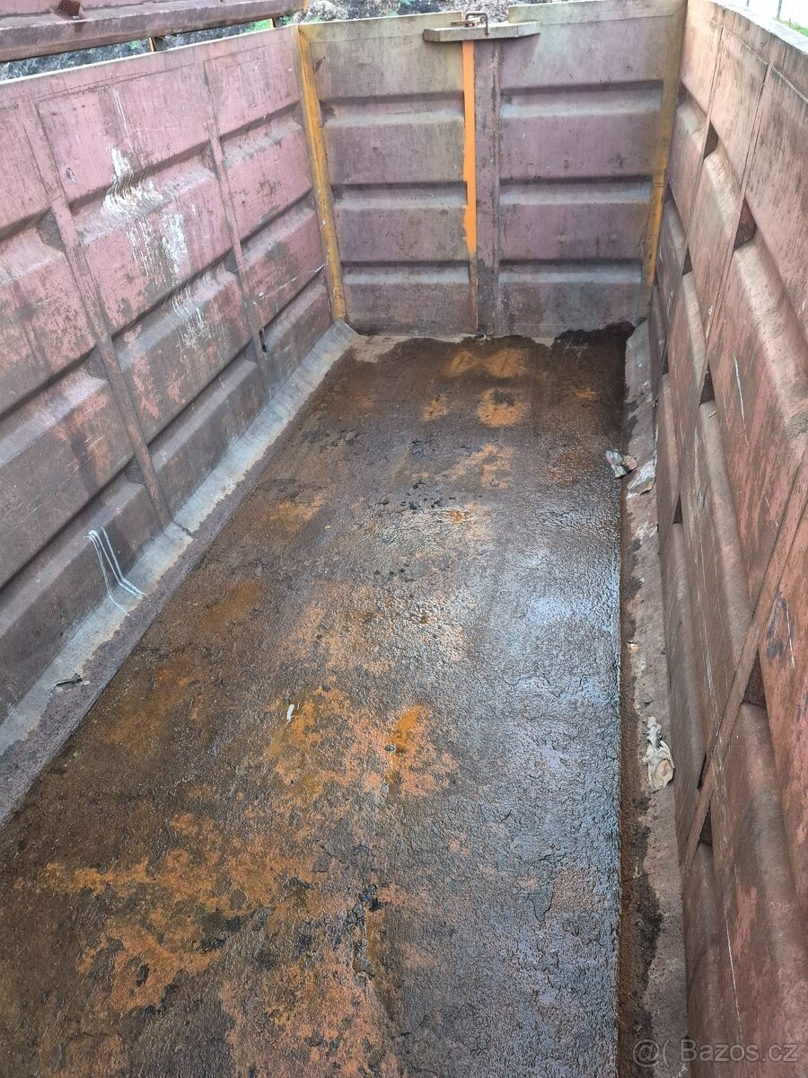 Kontejnery s otvírací střechou 3ks - 8