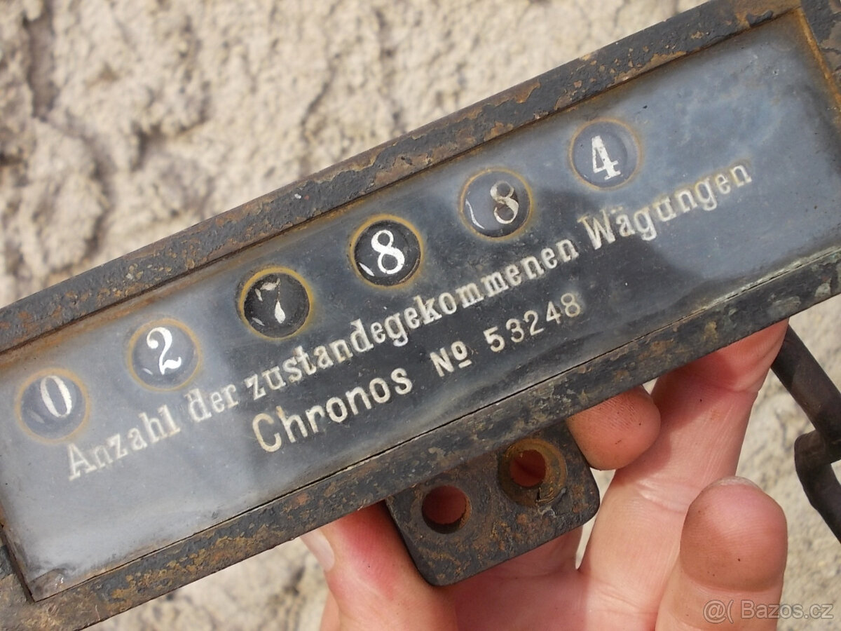 POČITADLO STAROŽITNOST STROJEK NĚMECKO VETERAN VOJSKO - 8