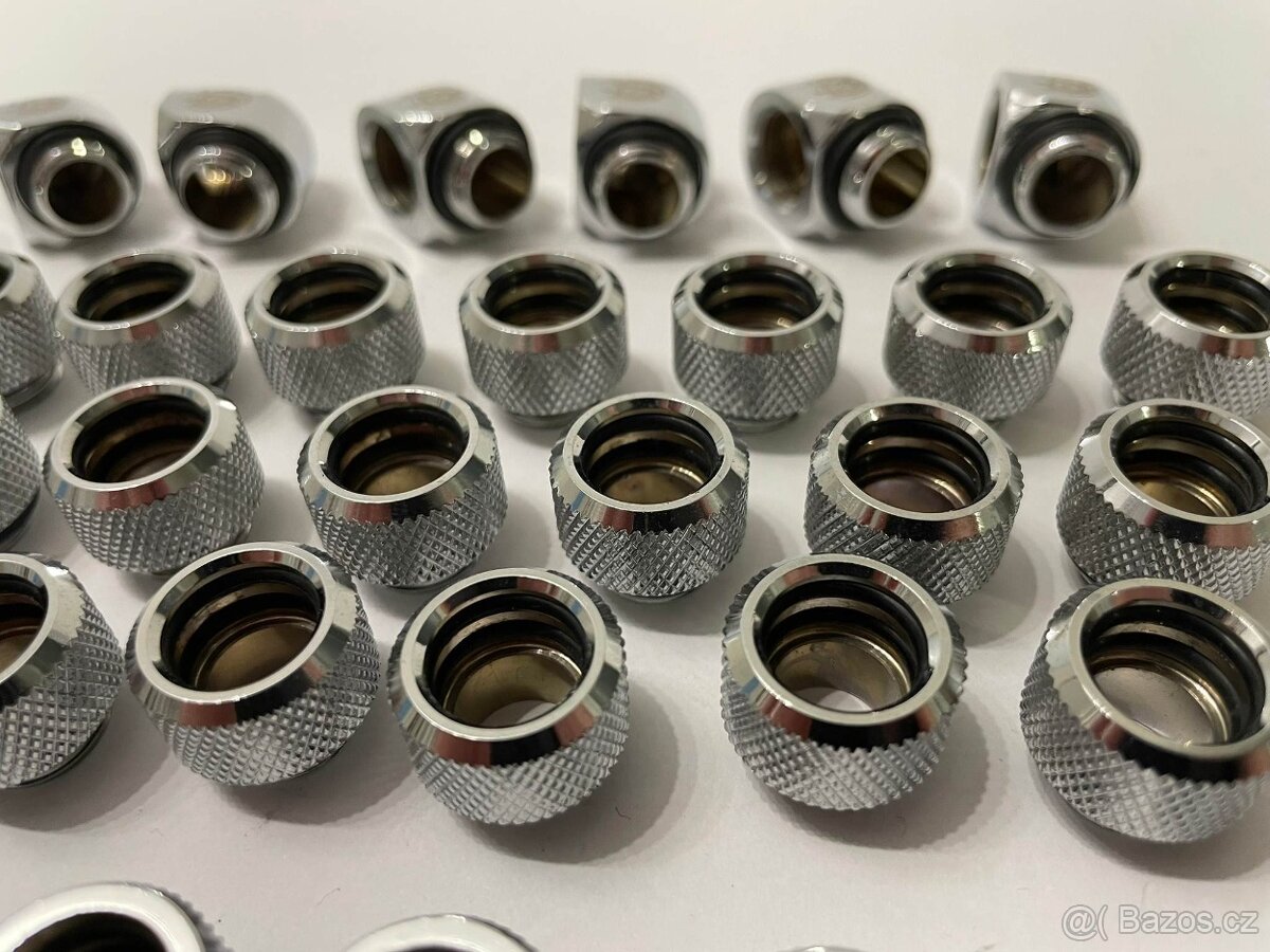 Vodní chlazení - Fitinky Bitspower Silver - 8