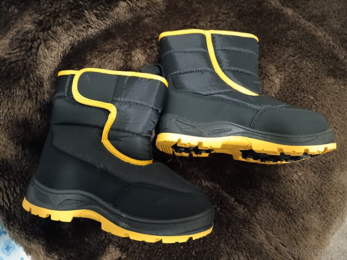 Dětská obuv 28 do haly, vel.28 a 29 ZIMNÍ - 8