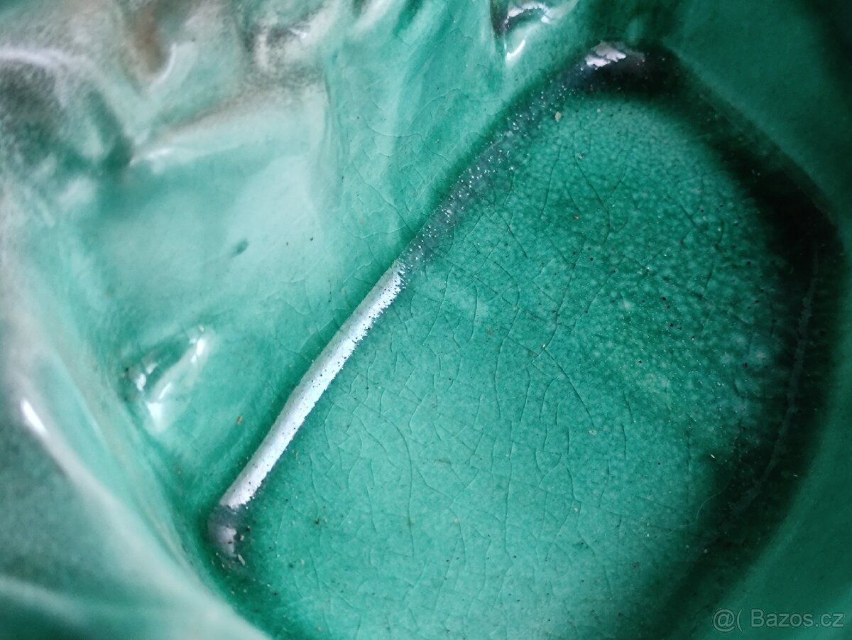 Starožitný popelník s medvědem, Ditmar Urbach, pošta 75.- - 8