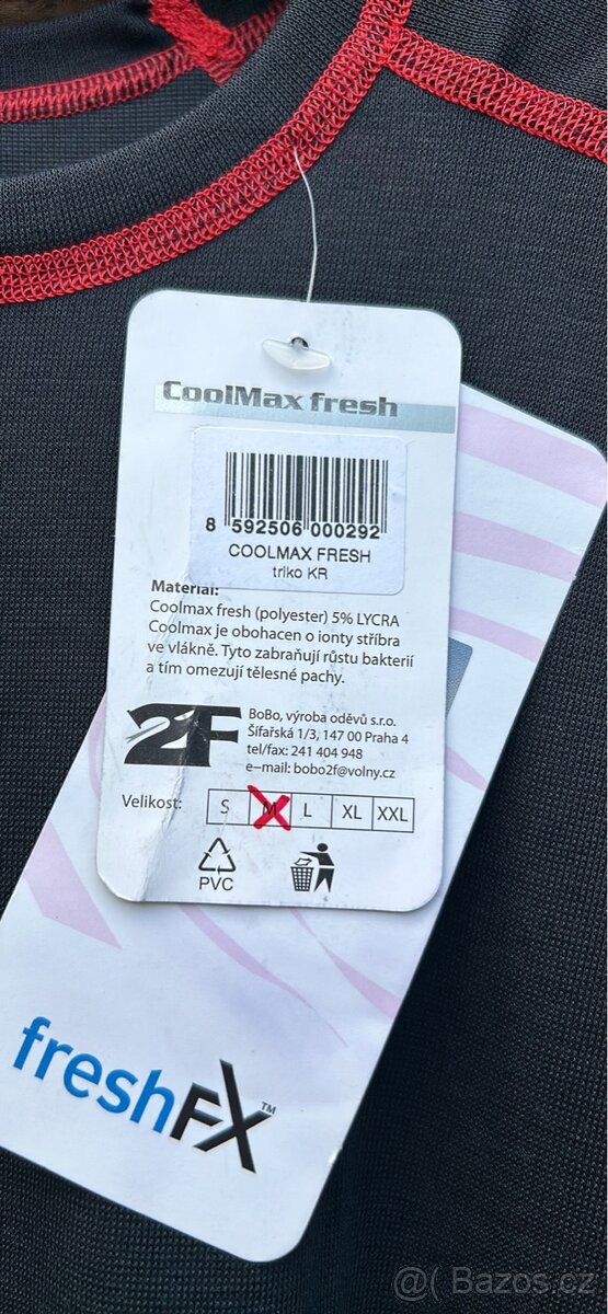Panské funkční triko CoolMax krátký rukáv - 8